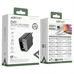 ACEFAST A106 45W PD GaN Dual Port Fast Charge Wall Charger