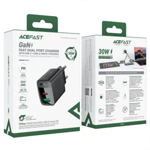 ACEFAST A98 30W PD GaN Dual Port Fast Charge Wall Charger - Image 4