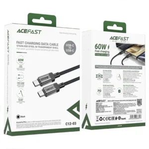 ACEFAST C12-03 60W USB-C to USB-C Charging Data Cable 1.2M