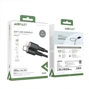 ACEFAST C2-01 30W PD MFI Certified USB-C to Lightning Cable 1.2M - Image 5