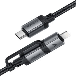 ACEFAST C20-01 USB-C to Lightning / USB-C Charging Data Cable - Image 3