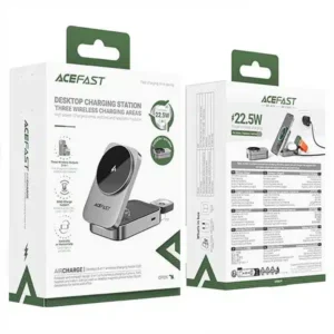 ACEFAST E22 3-in-1 22.5W Desktop Wireless Charger