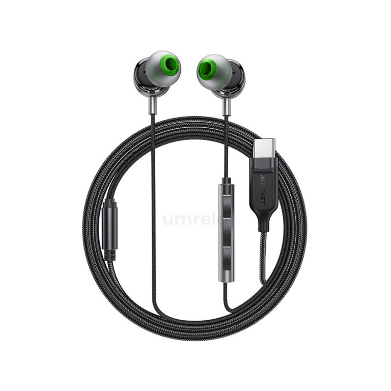 ACEFAST L5 USB-C In-Ear Wired Earphones with Mic - Image 2