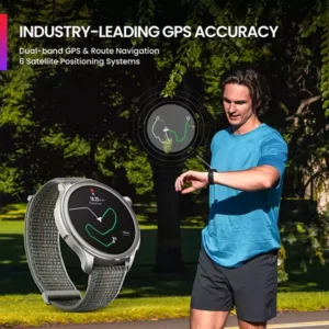 Amazfit Balance Bluetooth Calling Smart Watch with Dual-band GPS