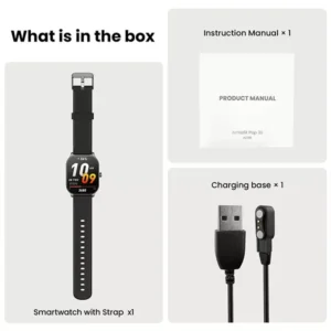 Amazfit Pop 3S AMOLED Calling Smart Watch