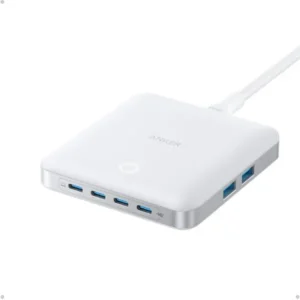 Anker 130W 6 Port PIQ 3.0 & GaN Nano Fast Charger