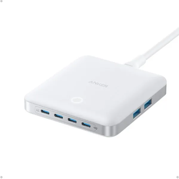 Anker 130W 6 Port PIQ 3.0 & GaN Nano Fast Charger