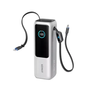 Anker 165W 25000mAh Laptop Power Bank with Built-in and Retractable Cables