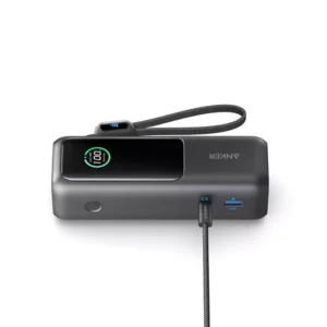 Anker 165W 25000mAh Laptop Power Bank with Built-in and Retractable Cables - Image 4