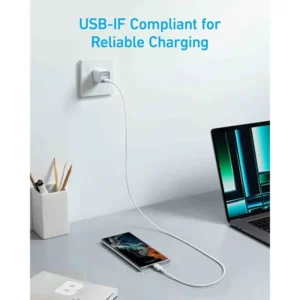 Anker 322 USB-C to USB-C 60W Nylon Braided Cable