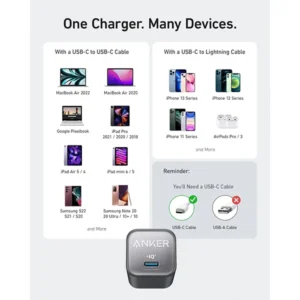 Anker 511 Charger Nano 3 30W USB C Wall Charger - Image 6