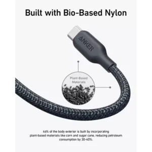 Anker 544 240W USB-C to USB-C Bio Based Cable Braided - Image 4