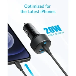 Anker PowerDrive PD+ 2 35W Car Charger (20W PD+15W)