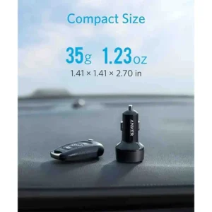 Anker PowerDrive PD+ 2 35W Car Charger (20W PD+15W)
