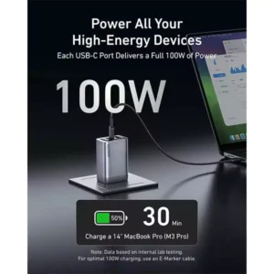 Anker Prime 100W 3 Ports GaN Charger (A2688)