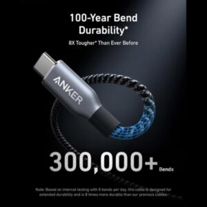 Anker Prime 240W USB-C to USB-C Upcycled-Braided Cable - Image 3