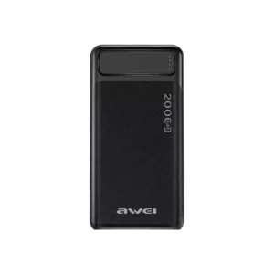 Awei P6K 18W 20000mAh Double USB Output Power Bank