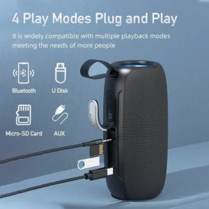 Awei Y370 Outdoor Portable Bluetooth Speaker - Image 4