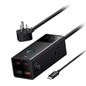 Baseus 65W PowerCombo Digital PowerStrip 3AC+2U+2C