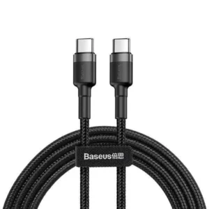 Baseus Cafule Series Type-C PD 2.0 3A Quick Charge Cable 1M (CATKLF-GG1)
