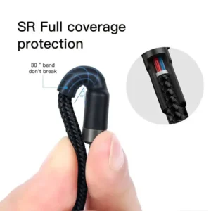 Baseus Cafule Series Type-C PD 2.0 3A Quick Charge Cable 1M (CATKLF-GG1)