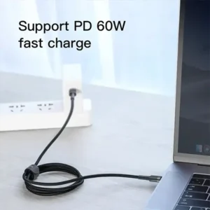 Baseus Cafule Series Type-C PD 2.0 3A Quick Charge Cable 1M (CATKLF-GG1) - Image 4