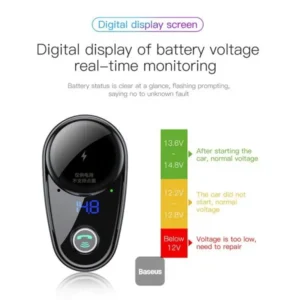 Baseus Car Bluetooth FM Transmitter with Cigarette Lighter Port
