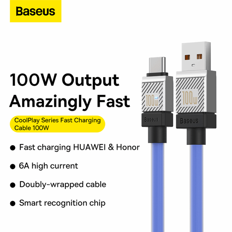 Baseus CoolPlay Series 100W USB-A To Type-C Fast Charging Cable - Image 2