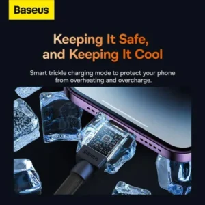 Baseus CoolPlay Series PD 20W Type-C to Lightning Fast Charging Cable (2 Meter)