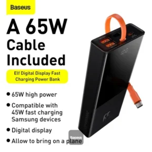 Baseus Elf Power Bank 65W 20000mAh - Image 6