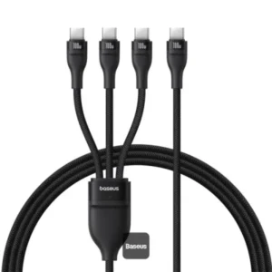 Baseus Flash Series 3 100W One for three Fast Charging Cable Type-C to C+C+C - 1.5M