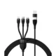 Baseus Flash Series Two for three Fast Charging 100W Data Cable 1.2m
