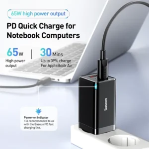 Baseus GaN5 Pro Quick Charger 2C+1U 65W CN