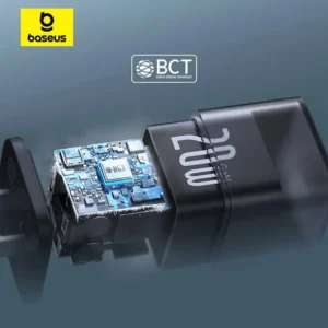 Baseus Gan5s Fast Charger 20W US With 1M USB-C to USB-C Cable
