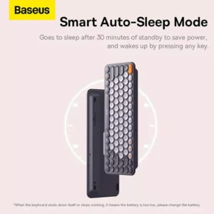 Baseus K01A Tri-Mode Bluetooth Wireless Keyboard - Image 5