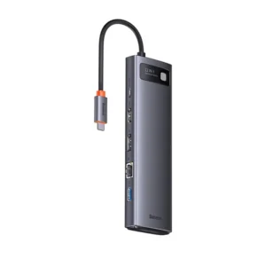 Baseus Metal Gleam Series 12-in-1 Multifunctional Type-C HUB Docking Station