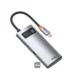 Baseus Metal Gleam Series 4 in 1 Multifunctional Type-C HUB Docking Station