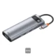 Baseus Metal Gleam Series 9 in 1 Multifunctional Type-C HUB Docking Station
