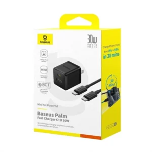 Baseus Palm Series 30W Dual Output PD Fast Charger Set - Image 5
