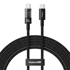 Baseus Purely Serise Gem 100W USB C to USB C fast charging cable - 2M