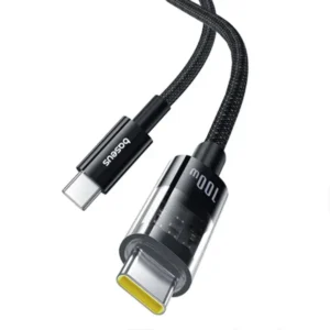 Baseus Purely Serise Gem 100W USB C to USB C Fast Charging Cable - 2 Meter - Image 3