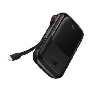Baseus Qpow 20W 20000mAh Digital Display Power Bank with Lightning Cable