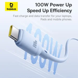 Baseus Silky Series 100W Fast Charging Cable Type-c to Type-C - Image 3