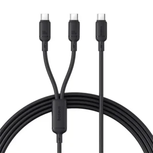 Baseus Silky Series 100W Type-C to Dual Type-C Fast Charging Cable