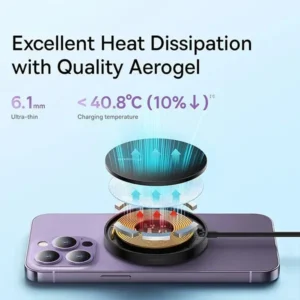 Baseus Simple Mini3 15W Magnetic Wireless Charger