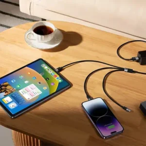 Baseus StarSpeed 3.5A 3-in-1 Fast Charging Data Cable 1.2 Meter - Image 4