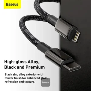 Baseus Tungsten Gold Type-C to iP PD 20W Data Cable