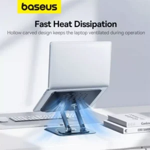 Baseus UltraStable Pro Series Rotatable and Foldable Laptop Stand - Image 7
