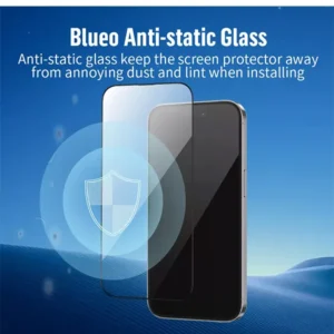 Blueo iPhone 16 Pro / 16 Pro Max Full Transparent HD Tempered Glass