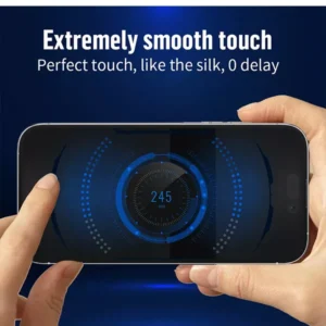 Blueo iPhone 16 Pro / 16 Pro Max Full Transparent HD Tempered Glass